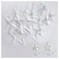 thumbnail image 5 of putnchl LED Stars Christmas Hanging Curtain Lights String Net Xmas Home Party Home Dec, 5 of 5