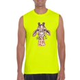 thumbnail image 1 of Mens Giraffe Ultra Cotton Sleeveless T-Shirt, 1 of 5