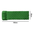 thumbnail image 5 of Ultralight Sleeping Pad With Built-in Pillow, Inflatable Camping Mattress For Backpacking, Traveling And Hiking, Compact And Portable Camp Mat, 5 of 5