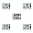 thumbnail image 1 of Inteprter Reloj Digital de escritorio, Sensor Dual, alarma electrónica, termómetro, botón de operación, funciona con batería, temporizador LCD, Type5 NO5 Inteprter CBP162571, 1 of 6