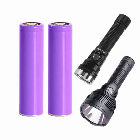 26980 6000mAh 3.7v 2pcs Battery for L8 SBT90.2 Flashlight FT05 3050LM 711M Torch