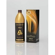 COCOCHOCO Gold keratin hair straightening treatment 34oz - with 24k liquid gold