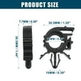 thumbnail image 6 of Unique Bargains Fuel Line Retaining Clip Wire Routing Clips Fit for Buick Enclave 2008 Black, 6 of 6