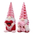 thumbnail image 4 of Muñeco de peluche Rudolph sin rostro para el día de San Valentín, muñecos de peluche de gnomos suecos Tomte de Sr. y Sra., decoración de gnomos de mesa para el hogar, regalo para el día de la madre, 4 of 6