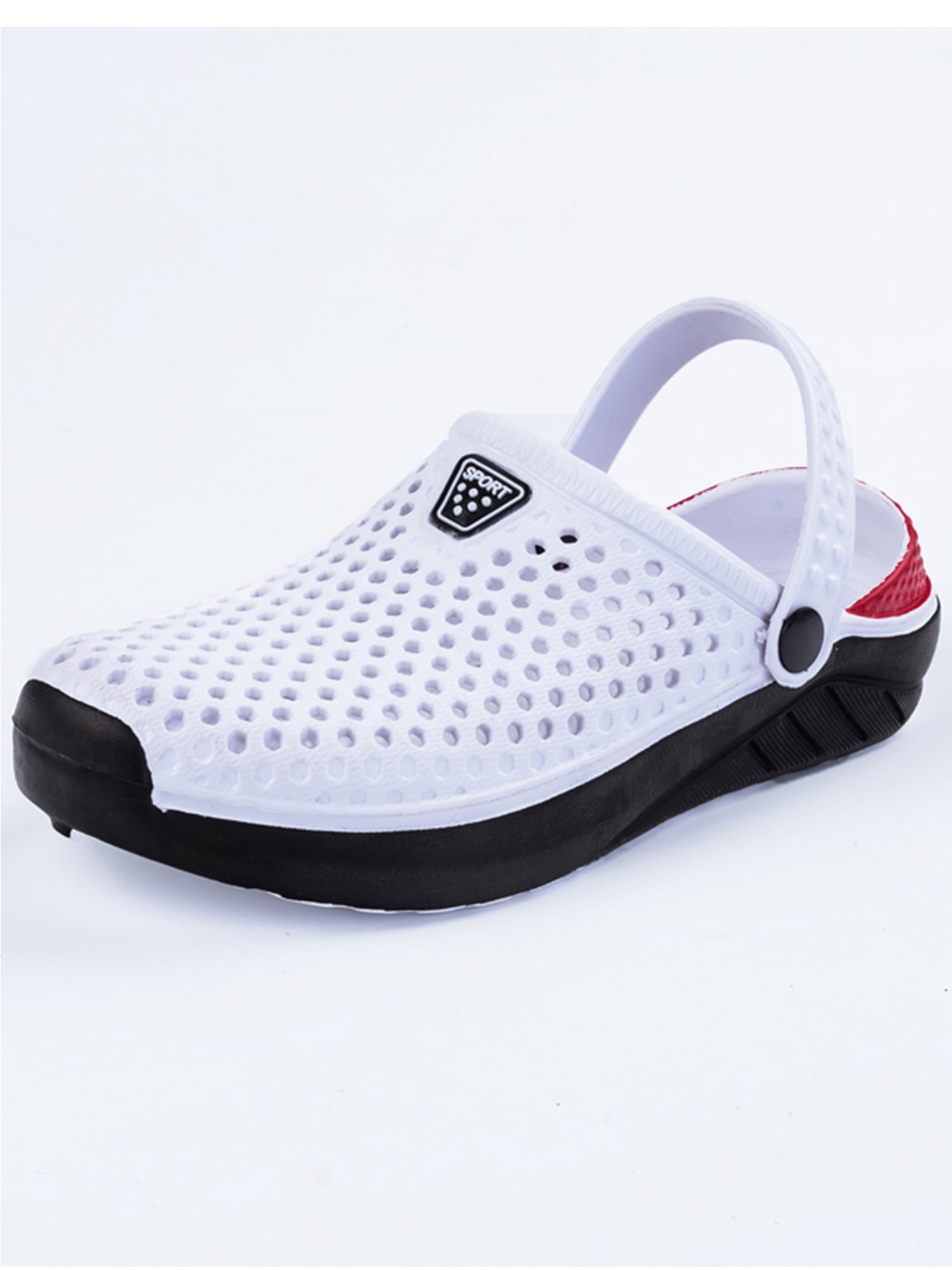 HAALIFE◕‿ Mens Garden Clogs Anti-Slip Beach Shower Sandals Slip on Massage Outdoor Walking Summer Slippers for Men
