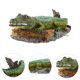 thumbnail image 5 of GOOHOCHY Simulación modelado de cocodrilo manualidades decoración de peces decoración de resina submarina para decoración, 5 of 8