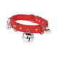 thumbnail image 4 of Gargantilla gótica, collar, gargantilla para el cuello, joyería de cosplay para espectáculos de carnaval, festivales y escenarios Rojo, 4 of 9
