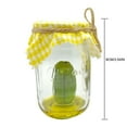 FallDeals! In A Jar Sculpture Miniature Glass Screaming In A Jar