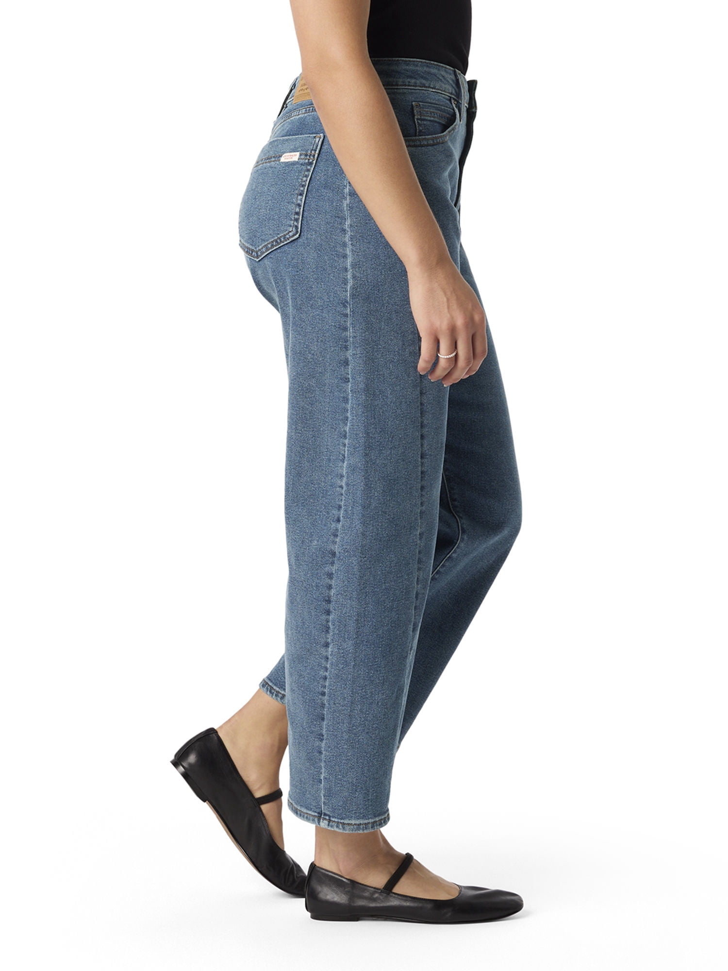Levi Strauss Signature Women's and Women's Plus Vintage Barrel Jeans, Sizes 2-18