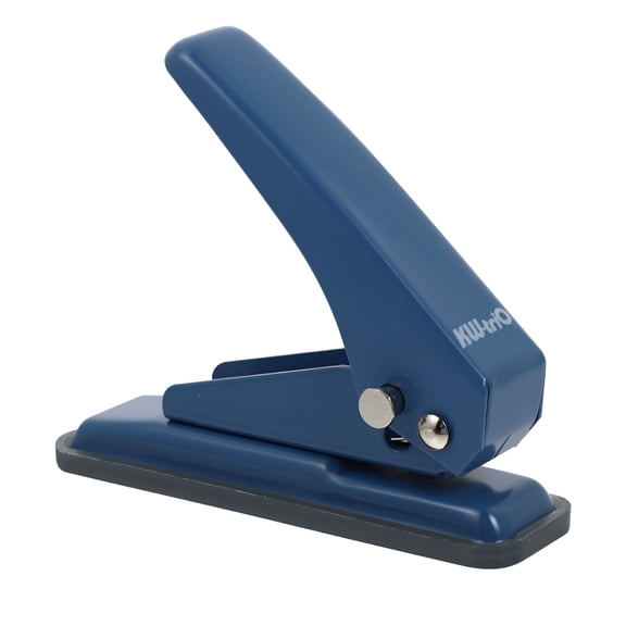CCOCC Single Hole Paper Punch Heavy Duty Handheld Hole Puncher with Non-Skid Base Craft Paper Hand Tool for Greeting Cards Scrapbook Notebook 6mm