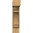 thumbnail image 2 of Ekena Millwork 8"W x 32"D x 36"H Olympic Block Rough Sawn Bracket w/ Offset Brace, Western Red Cedar, 2 of 25