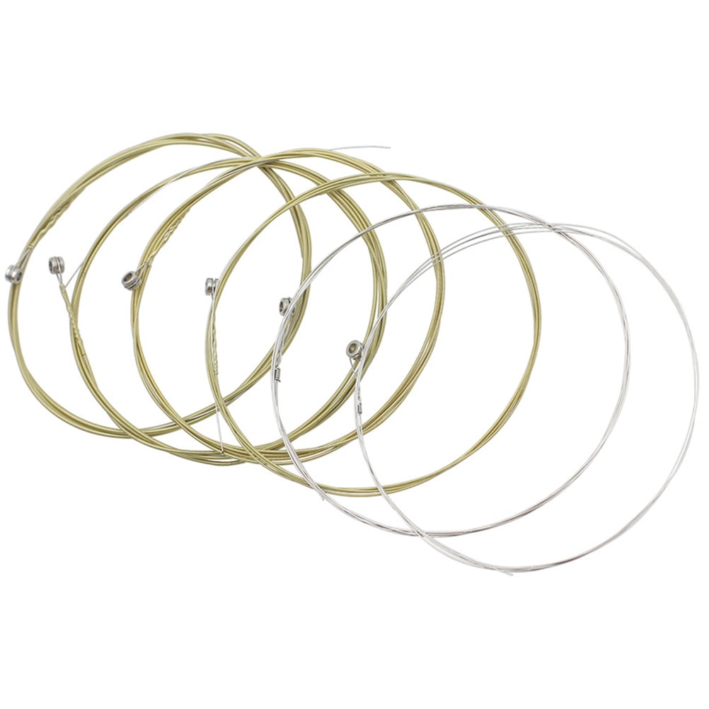 Support De Corde Pour Basse Électrique 6 Cordes - Guide Cordes Métal Argenté Avec Vis - Accessoire Guitare Professionnel