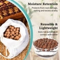 thumbnail image 4 of 15 LBS Organic Expanded Clay Pebbles, 4mm -16mm Light Expanded Clay Aggregate, Natural Clay Pebbles for Hydroponic & Aquaponics Growing, Orchid Potting Mix, Dutch Buckets, Drainage, 4 of 7