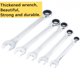 thumbnail image 4 of Typpkmm Ratchet Metric Wrenches Torque Universal Spanners for Car Repair Hand Tools L Key Tool Set, 4 of 7