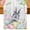 Light Gray, variant on Easter Rabbit Table Runner 36 Inches Long for Kitchen Dining, Spring Colorful Eggs Wildflowers Leaves Dresser Scarf Farmhouse, Dining Table Decorations for Wedding/Parties, 13 x 36 In