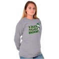 thumbnail image 4 of Betty Boop Irish St Patricks Day Women's Long Sleeve T Shirt Brisco Brands S, 4 of 6