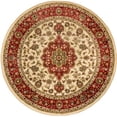 thumbnail image 1 of Well Woven 541024R Medallion Kashan Traditional Round Rug, Ivory - 3 ft. 11 in., 1 of 1