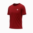 thumbnail image 3 of Playera Deportiva Wilson para Hombre Polyspun Color Vino Talla M, 3 of 4