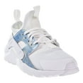 thumbnail image 2 of Nike Huarache Run Ultra Little Kids Running Shoes White/White-Royal Tint 859593-102, 2 of 6
