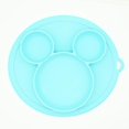 thumbnail image 2 of Tazón de plato de silicona para niños con platos de alimentación con ventosa oso de fresa  Hogar, 2 of 4