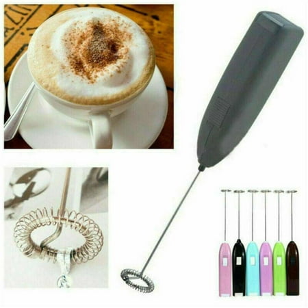 

Milk Drink Coffee Whisk Mixer Electric Egg Beater Frother Foamer Mini Handle Stirrer Practical Kitchen Cooking Tool