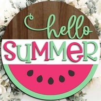 Welcome Sign for Front Door Promotion Sale! 1 Pcs Summer Door Sign Door Hanger Popsicle Door Hanger Hello Summer Door Hanger Shiplap Door Hanger Hello Summer Sign Popsicle Sign Summer Sign