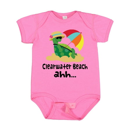 

Inktastic Clearwater Beach Florida Gift Baby Boy or Baby Girl Bodysuit