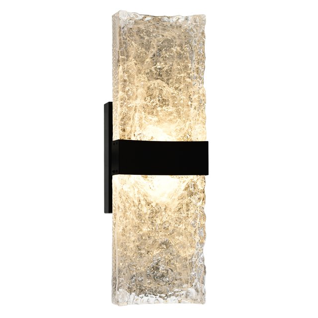 Lampe Murale LED Noire Intégrée