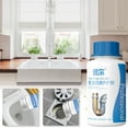 thumbnail image 1 of Powerful Sink Bombs Fast Foaming Pipe Cleaner Powder - 500g Toilet & Kitchen Drain Cleaner, Removes Buildup, Scum, Rust Marks, Grease, Odors - Easy Use Drain Dredge Agent for Sink, Shower, Bathtub, 1 of 9