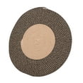 thumbnail image 1 of Round Jute Rug, Handwoven Fashionable Area Rug Circle Carpet for Kitchen Living Room Entryway, 1 of 8