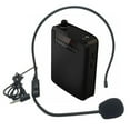 thumbnail image 1 of Portable Voice Amplifier Rechargeable Vioce Amplifier with Wired Microphone Headset & Waistband for Teaching Singing, 1 of 7