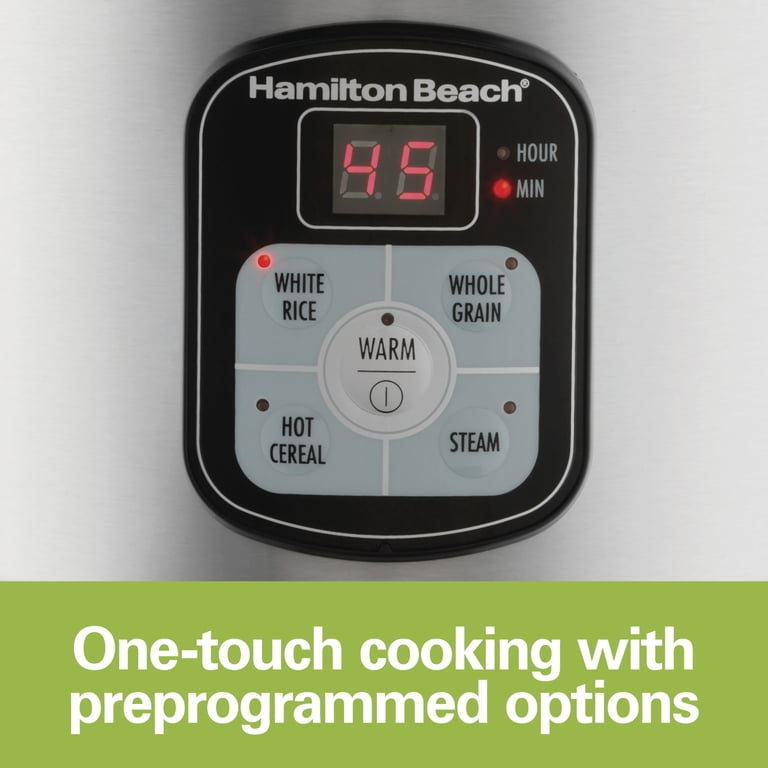 Hamilton Beach 8-Cup Rice Cooker & Food Steamer photo 5