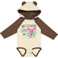 thumbnail image 3 of Inktastic My Grandma Loves Me Cute Dragonfly Boys or Girls Long Sleeve Baby Bodysuit, 3 of 5