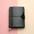 thumbnail image 4 of DAILIHIVE Notebook Leather Life Notebook Travel Diary Notebook,Easy To Carry And Use,Sketching Or Habit Tracking,4.1 x 5.3 in,Hardcover,Pocket Notebook, 4 of 7