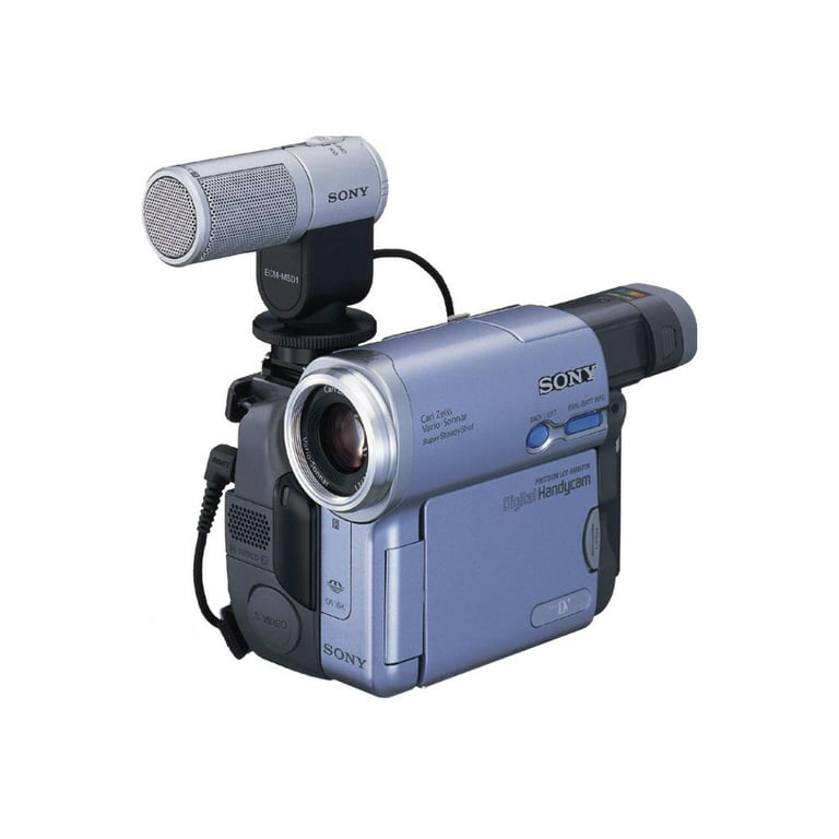 Sony ECM-MSD1 - Microphone - zoom - black, silver - for Handycam