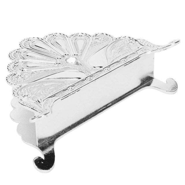 Servilletero de aleación de Zinc Metal Clásico Pavo Real en Relieve Estilo Europeo Soporte para Pañuelos de Mesa Dispensador de Pañuelos Independiente ANGGREK Otros