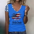 thumbnail image 2 of Fabrcox 1776-2026 250 Anniversary USA Shirt Flag Print 4th of July Shirts for Women Independence Day Celebration Freedom Patriotic Shirt Women, 2 of 4