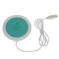thumbnail image 1 of AMERTEER PU Heat-resistant Electric Insulation Coaster USB Warm Cup Mat Warmer Pad Heating Device Office Coffee Tea Warmer Pad Mat Table, 1 of 9