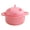 Pink, variant on RZDLIZJ 1Pc Plastic Noodle Bowl,Thickened Heat Resistant Reusable Food Storage Bowl,Lightweight Food Container for Steamed Food Holding,Ingredient Storage,8.27Inch