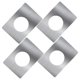thumbnail image 4 of GAXIRE 4Ud Placas Para Refuerzo Y Reparación De Puertas En Inoxidable Color Plata Resistente A Corrosión, 4 of 8