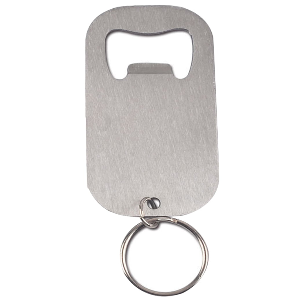 US 20pcs Bottle Opener Key Ring Metal Beer Bar Tool Claw Promotional Gift 