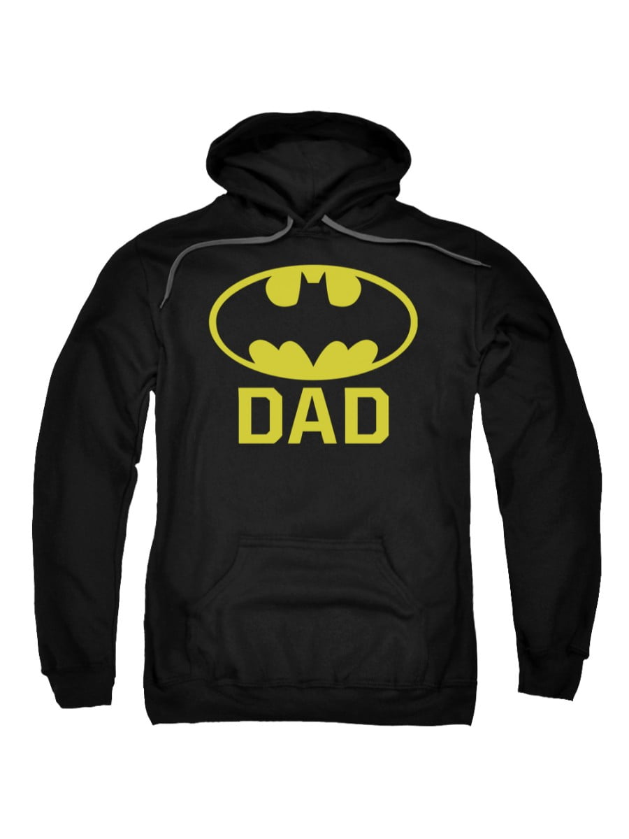 Batman Dc Comics Bat Dad Classic Logo Pull Over Batman Dc Comics Bat Dad Classic Logo Pull Over Hoodie Com