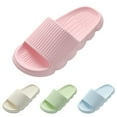 thumbnail image 4 of NOKIO Cute Women'S Trendy Pool Slides Fashion Four Seasons Women Slippers Indoor Home Bathroom Non Slip Light Open Toe Comfortable Soft Slide Sandals, 4 of 5