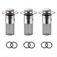 thumbnail image 1 of Bathroom Sink Drain Hair Catcher Pop-up Drain Stopper (3Pcs), 1 of 5