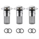thumbnail image 1 of Bathroom Sink Drain Hair Catcher Pop-up Drain Stopper (3Pcs), 1 of 5