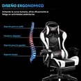 thumbnail image 2 of Ergonomic High Back Office Gaming Chair, Gamer Chair for Adults and Teens - Racing Style PC Office Chair with Lumbar Support - Comfort Swivel Home Gaming Mesh Chair, 2 of 10
