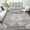 Blue, variant on CAROMIO 5' x 7' Area Rug for Living Room Boho Vintage Rug Non Slip Throw Rugs Floral Bedroom Rug, Blue