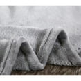 thumbnail image 3 of Cozy Microfiber Extra Soft Solid Color Throw Bed Blanket Throw - 50" x 60" - Grey, 3 of 5