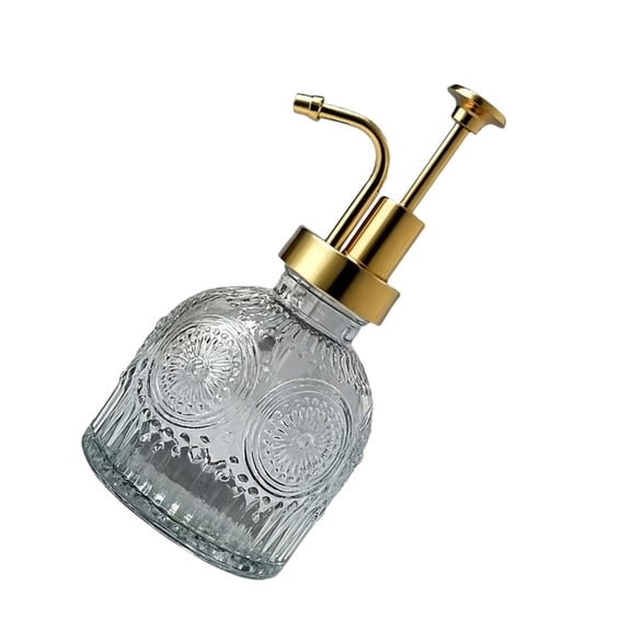 Lynono Co.,Ltd Liquid Soap Dispenser Glass Bottle Lotion Container for Bathroom Decoration