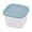 Blue, variant on Silicone Food Storage Containers with Lids,Reusable Nesting Lunch Bento Box,Airtight Leakproof Containers For Freezing,3.27x2.48 inch Bento Box for Dishwasher Microwave Freezer Safe (Green)